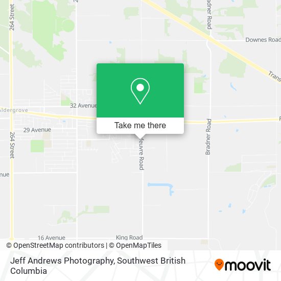 Jeff Andrews Photography map