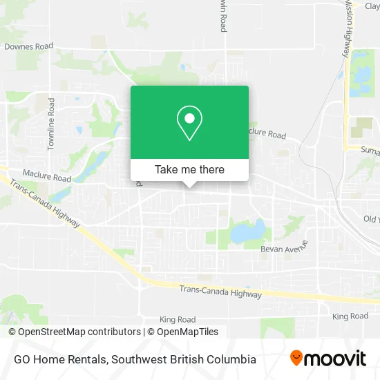 GO Home Rentals map