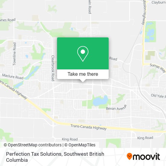 Perfection Tax Solutions map