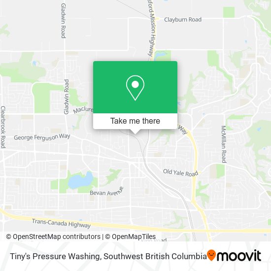 Tiny's Pressure Washing map