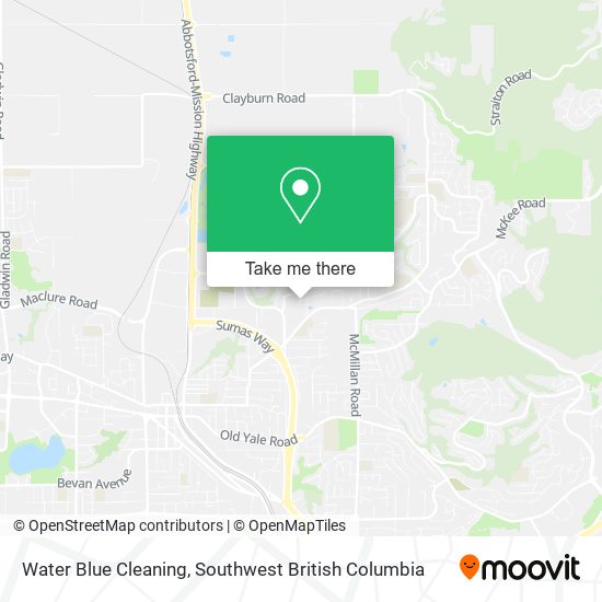 Water Blue Cleaning map