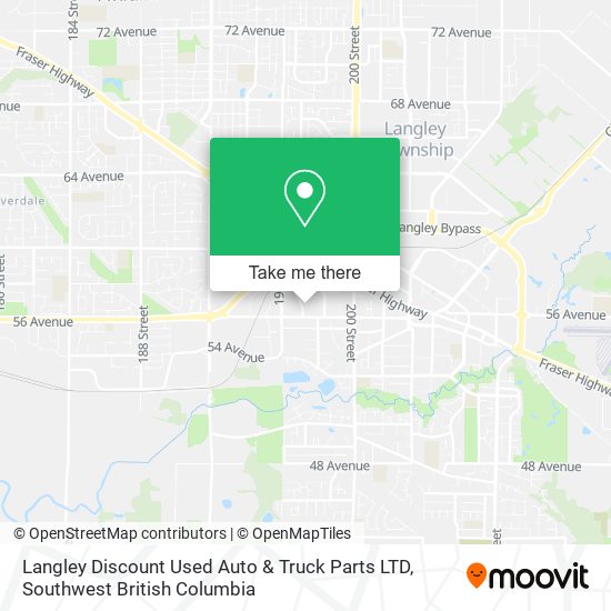 Langley Discount Used Auto & Truck Parts LTD plan