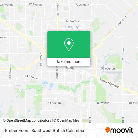 Ember Ecom map