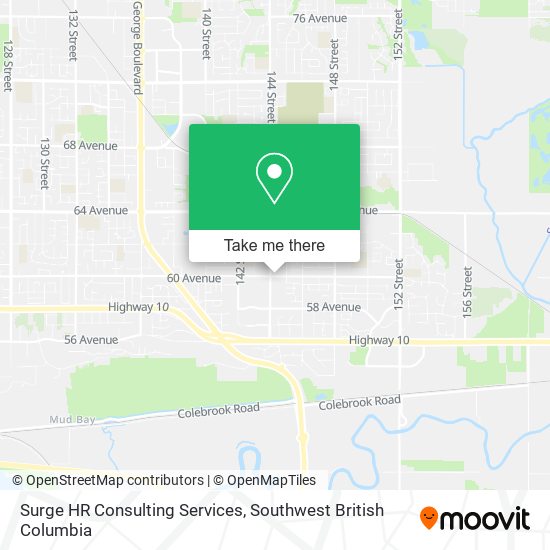 Surge HR Consulting Services map