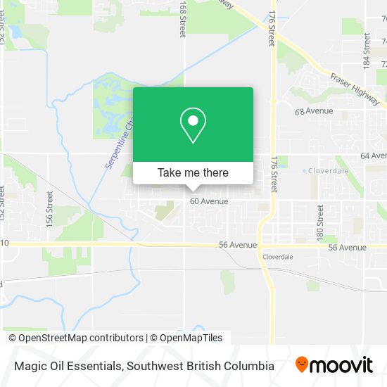 Magic Oil Essentials map