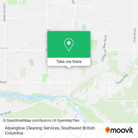 Alpenglow Cleaning Services map