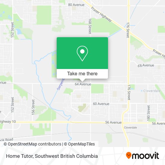 Home Tutor map