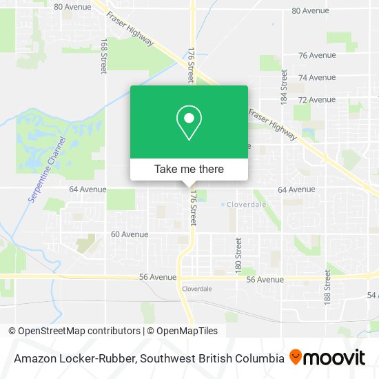 Amazon Locker-Rubber map