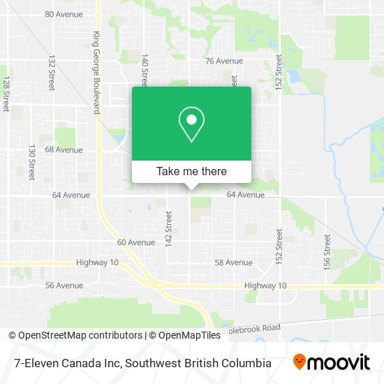 7-Eleven Canada Inc map