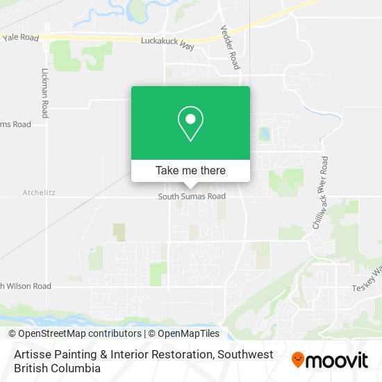 Artisse Painting & Interior Restoration map