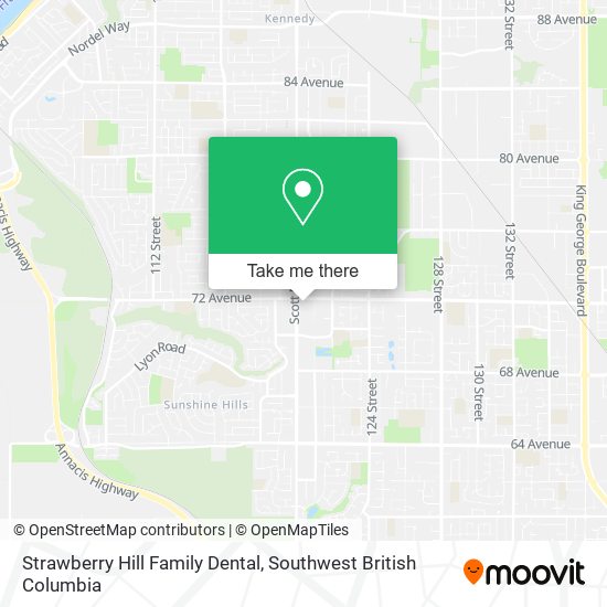 Strawberry Hill Family Dental map
