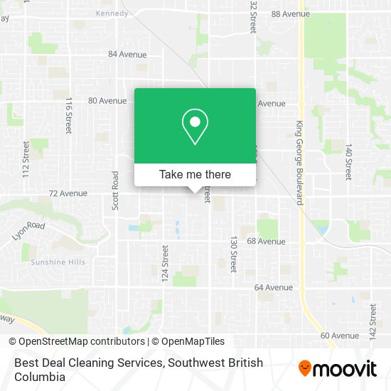 Best Deal Cleaning Services map