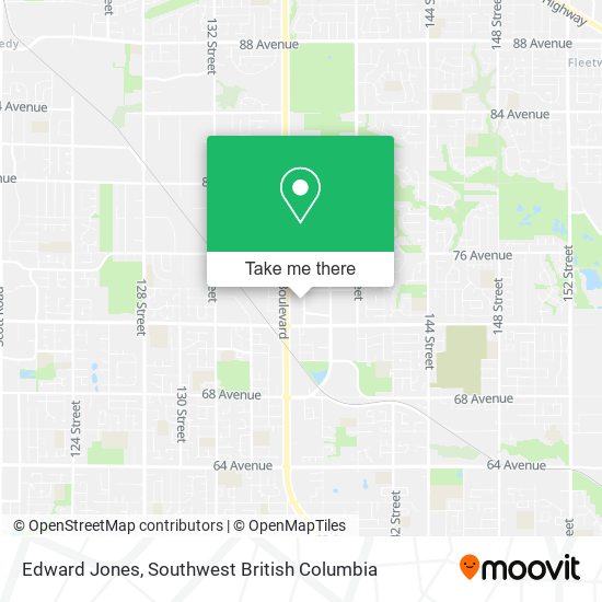 Edward Jones map