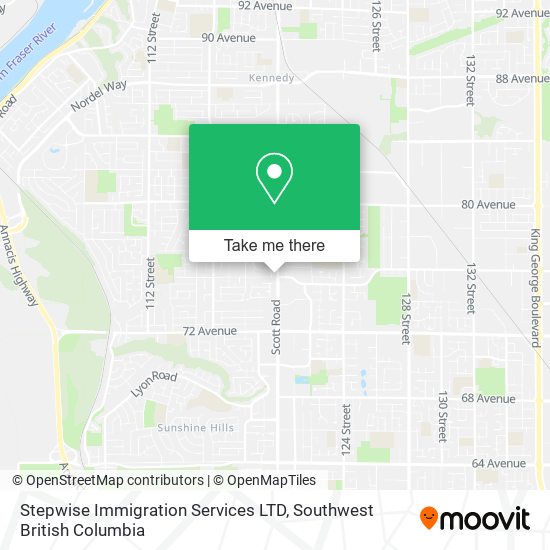 Stepwise Immigration Services LTD map