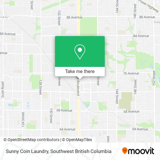 Sunny Coin Laundry map