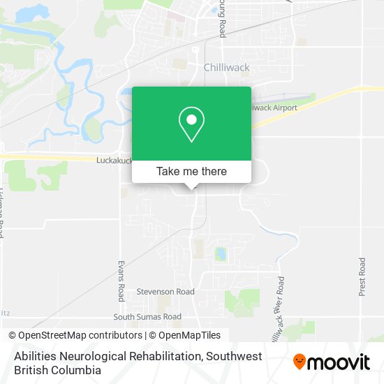 Abilities Neurological Rehabilitation map