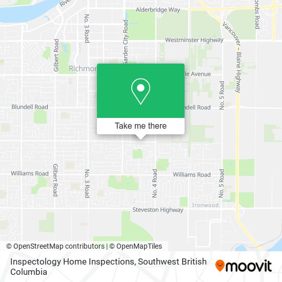 Inspectology Home Inspections map