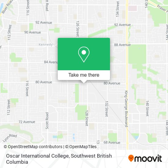 Oscar International College map