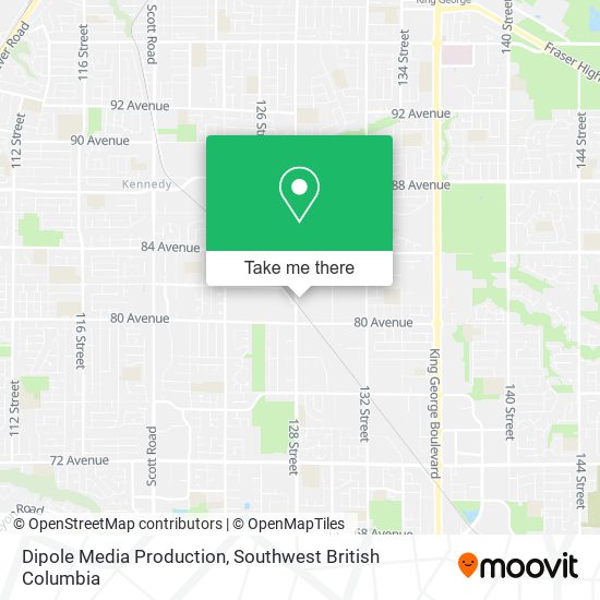 Dipole Media Production map