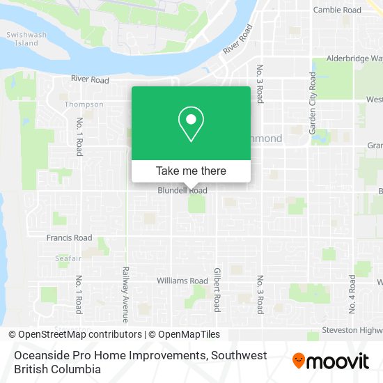 Oceanside Pro Home Improvements map