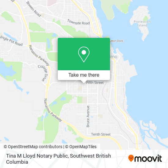 Tina M Lloyd Notary Public map