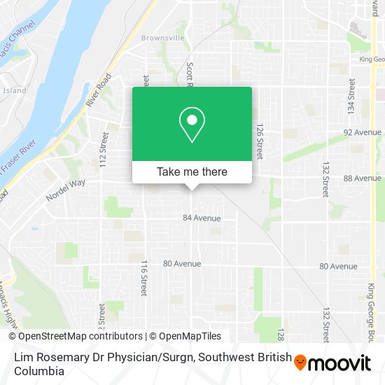 Lim Rosemary Dr Physician / Surgn map