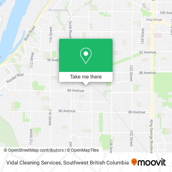 Vidal Cleaning Services map
