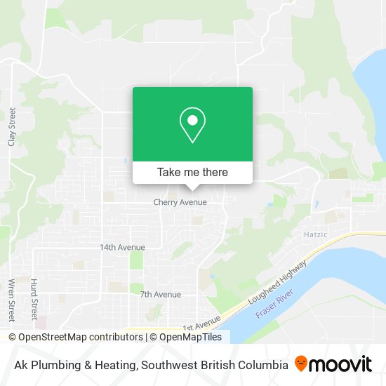 Ak Plumbing & Heating map