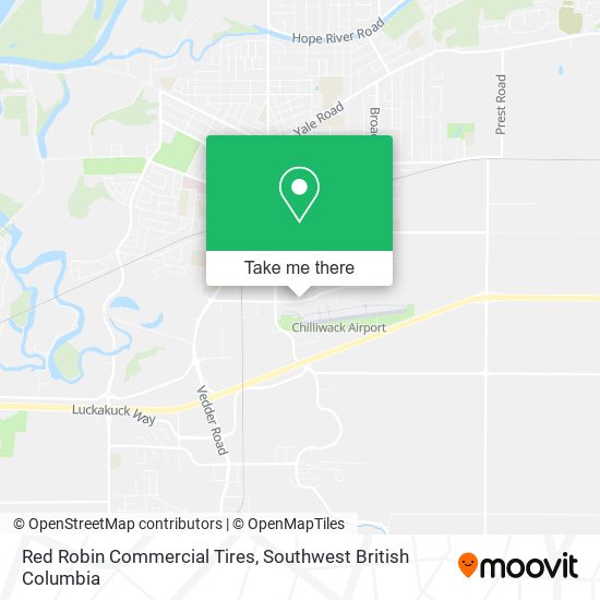 Red Robin Commercial Tires map