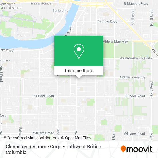 Cleanergy Resource Corp map