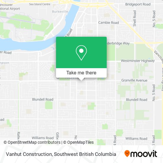 Vanhut Construction map