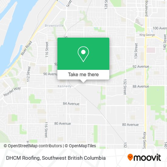 DHCM Roofing map