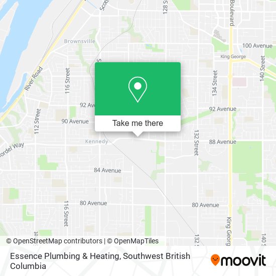 Essence Plumbing & Heating map