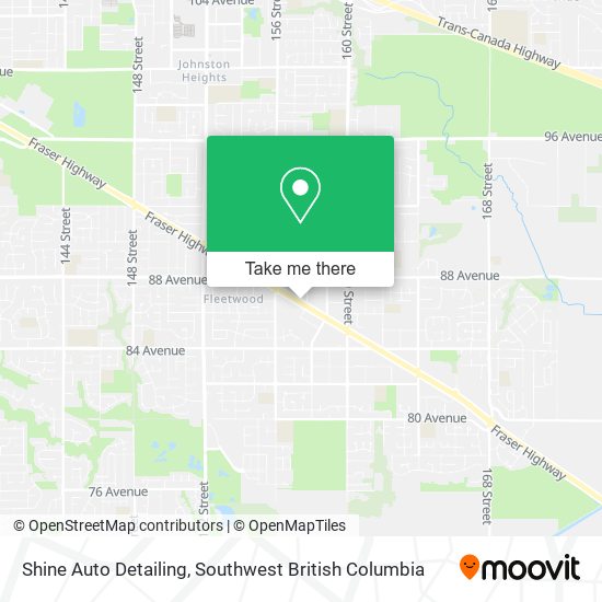 Shine Auto Detailing map