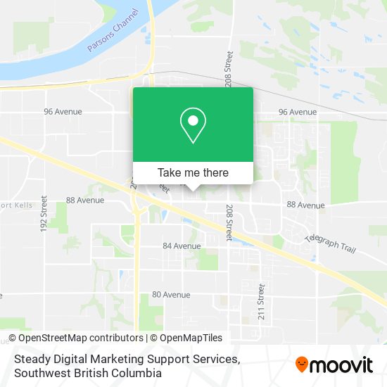 Steady Digital Marketing Support Services map