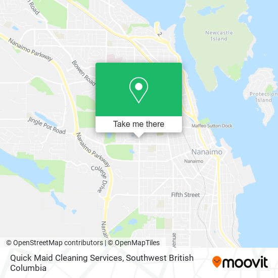 Quick Maid Cleaning Services map