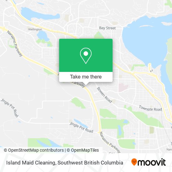 Island Maid Cleaning map