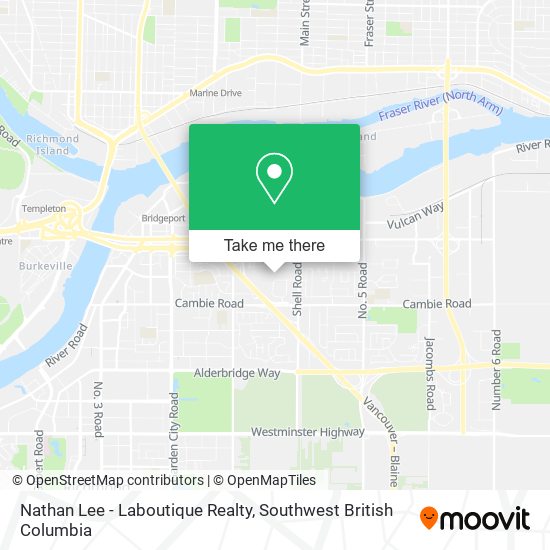Nathan Lee - Laboutique Realty map