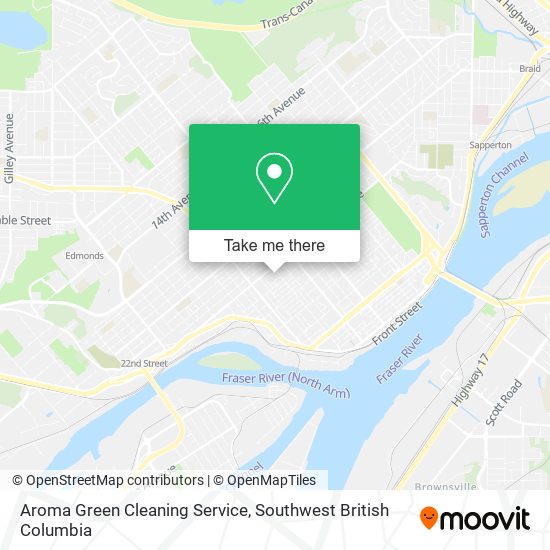 Aroma Green Cleaning Service map
