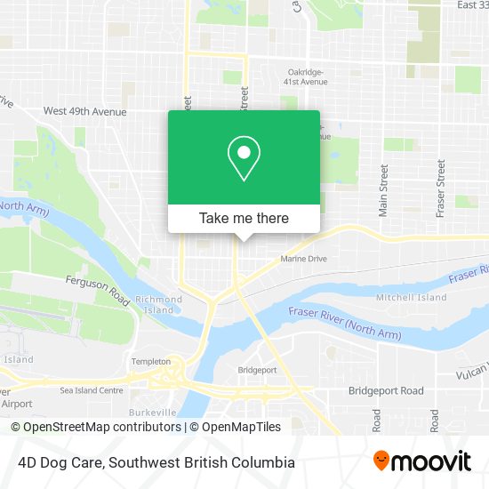 4D Dog Care map