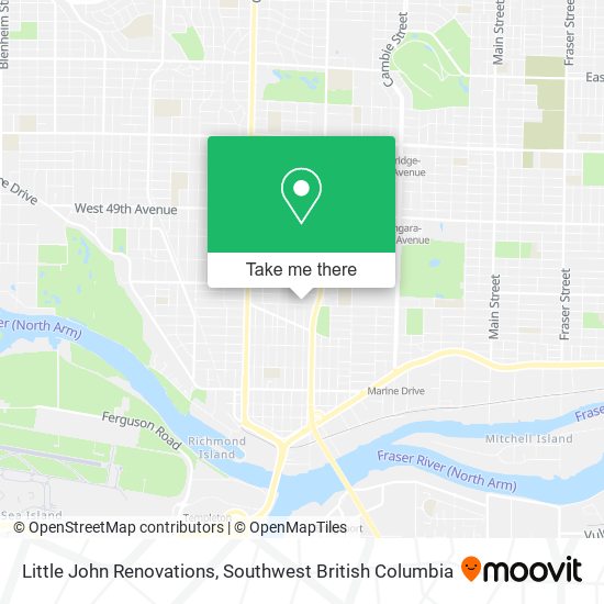 Little John Renovations map