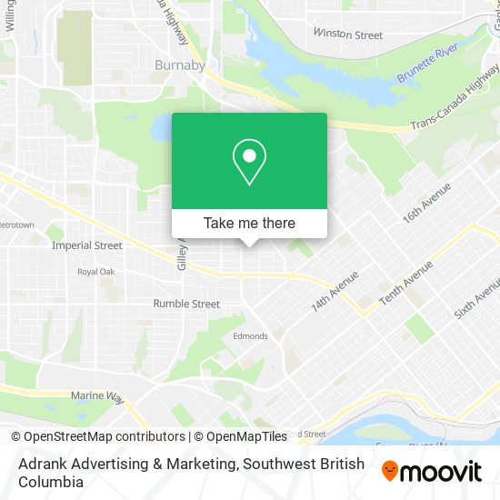 Adrank Advertising & Marketing map