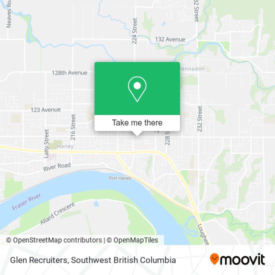 Glen Recruiters map