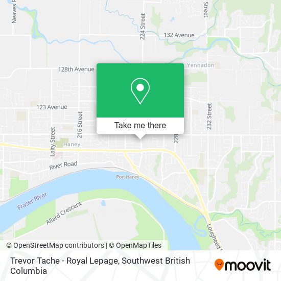 Trevor Tache - Royal Lepage map