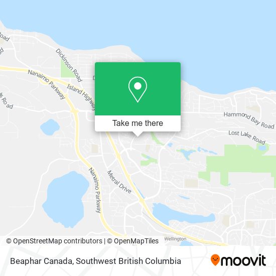 Beaphar Canada map