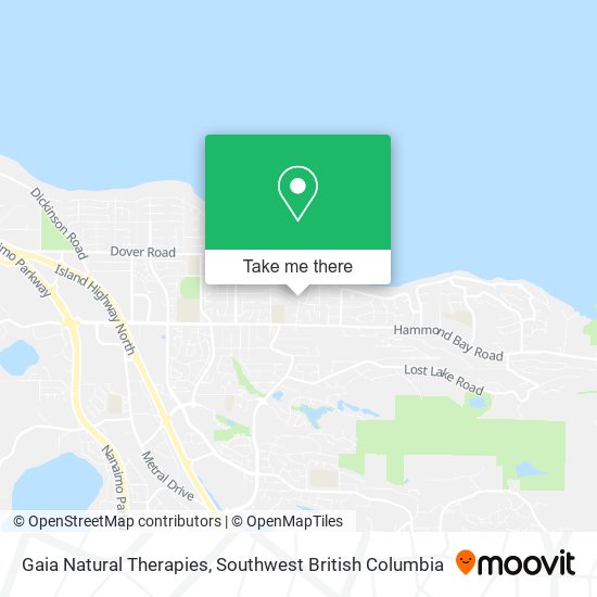 Gaia Natural Therapies map