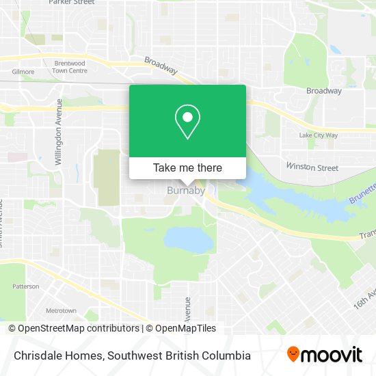 Chrisdale Homes map