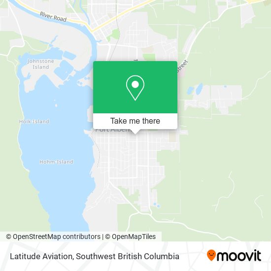 Latitude Aviation map