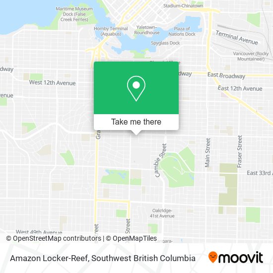 Amazon Locker-Reef map