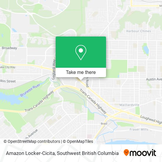 Amazon Locker-Cicita map
